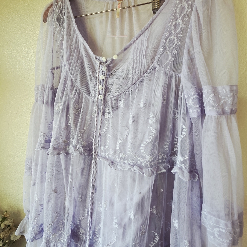 Free People Lavender Maxi Dress - Picture 9 of 16
